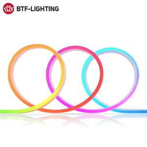 5M 60Leds P67 Waterproof Dream Color Addressable RGB Flexible LED Light Neon Tube