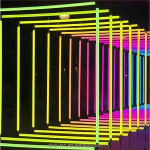 Wholesale 360 Degree 1m 40mm DC12V DMX 512 RGB Led Pixel Tube Light 3D Neon Event Party Stage Light