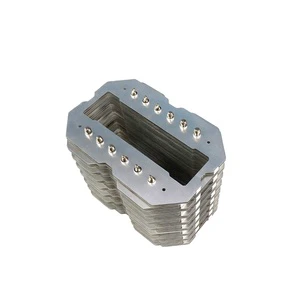 Custom Aluminum Profile Skived Fin Radiator Computer GPU Copper Cooling Extruded Heat Sink