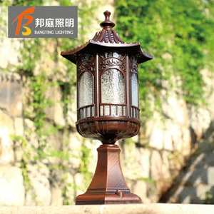 Cheap Price High Power Aluminum IP65 E27 Remote Control Outdoor LED Pillar Street Light