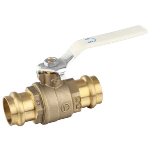 New Customized Economic Design Full Port Press Ended Lead Free Brass Ball Valve With NSF Certificate