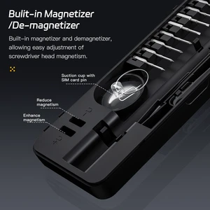 UF-tools 58 in 1 Precision Electric Screwdriver Kit Digital Display Mini Cordless Screwdriver for Laptop Computer Repair