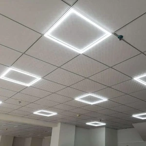 Modern High Lumen 48W LED Smart Light Panel with CRI 80 and 3-Year Warranty for Mall Office Hospital School