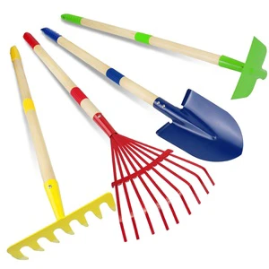 Outdoor Children's Detachable Long-handled Garden Tool Set for Gardening