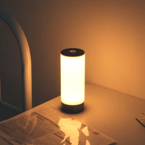 Home Decor Rechargeable Wireless LED Night Lamp With Touch Sensor Custom Bedroom Decoration Small Night Light Bedside