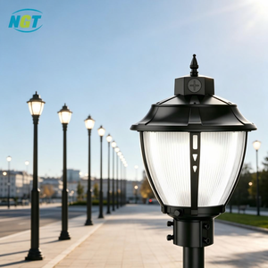 Outdoor Modern Aluminium Bollard Lamp Pillar Light Garden Landscape Decorative Lighting Waterproof LED Street High Mast Light