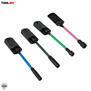 TOOLJOY Plain OEM Magnetic Bit Impact Nut Driver Socket Set Metric 6mm~19mm Hex Shank Drill Bit Adapter