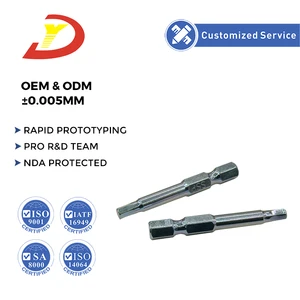 High Quality Strength And Hardness Allen Hexagon Screwdriver Bits Hex Shank Steel Handle OEM Industrial Grade Hand Tools