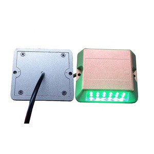Dual Side 24 LED Tunnel Outline Light LRSA2 800m Visible Distance Die-cast Aluminum Active Road Contour Marker