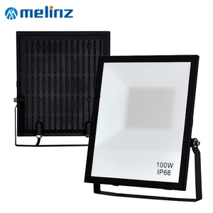 MELINZ Aluminum Warm Neutral White Light Flood IP66 Outdoor 30 50 100 200 300 W Led Floodlight