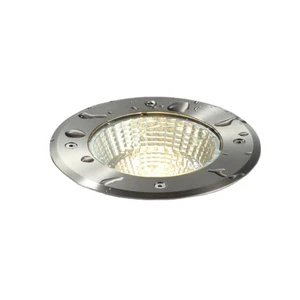 Exterior DC12v Input Underground Light 12w Cob Outdoor Deck Lighting Inground Spotlight