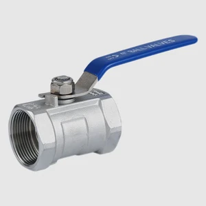 Customizable OEM General Application One-Piece 304 316 Food Grade Stainless Steel Ball Valve Manual Power Internal Thread Small