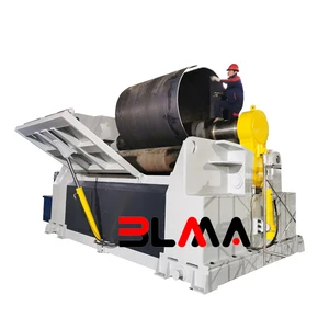 W12 4Roller CNC Hydraulic Plate Rolling Machine High Precision Sheet Metal Bending Solution BLMA