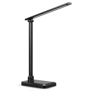 Modern White Shade Desk Lamp for Home Office Student Reading Study Multifunctional LED Light Cool New Table Decorative Lighting