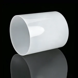Milky White Pc Round Tube Customized Size Lighting Component High Impact Toughness Heat Stable Pc Tube