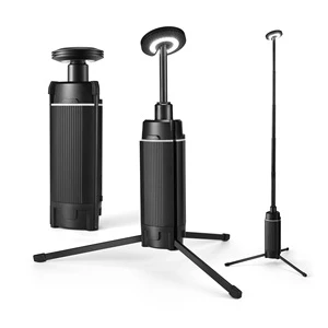 Brightenlux 10000mAh Portable Outdoor Light BBQ Fishing Camping Lamp USB Rechargeable LED Telescopic Lantern With Tripod