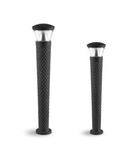Aluminum LED Lawn Light Simple Outdoor Garden & Park Landscape IP65 Rating Solar Lamp with Glass Body 220V