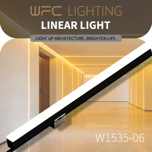 Modular 48V Smart LED Magnetic Track Rail Lighting System 12W/15W Linear Flood Light Ceiling Recessed Outdoor IP65