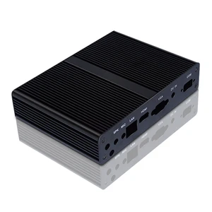 Mini PC Aluminum Project Box Extruded Aluminum Heat Sink Electronic Mini-ITX Amplifier Chassis Aluminium Enclosure Heatsink Case