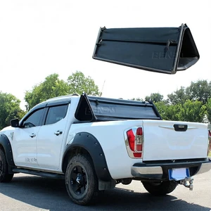 Benext Custom Pickup Truck Cover Soft Tri Fold Tonneau Cover Hilux For Ford F150 Ranger Jeep Gladiator Navara Roll-Up Cover