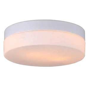 Modern Ceiling Lamp Indoor Lightings Hotel Flush Mounted Lights Led Ceiling White Glass Shade Ceiling Lights