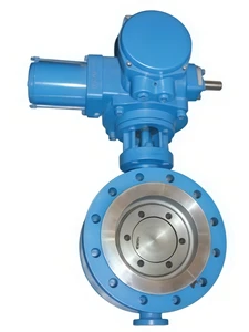 Electric Wafer Butterfly Valve Motorized Industrial Butterfly Valve