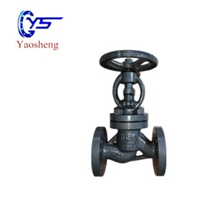 YAOSHENG WCB PN40/25 Cast Steel Globe Valve J41H-16/25/40C Manual Stop Structure Base Media General Application Hebei