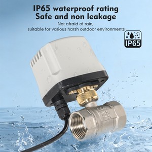 Electric Ball Valve Body Stainless Steel Water Application OEM Available Sizes 1/2