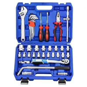 40 Piece Mechanic Tools Full Automotive Set Auto Repair Set Diy Tool Wrench Socket Hardware Tool
