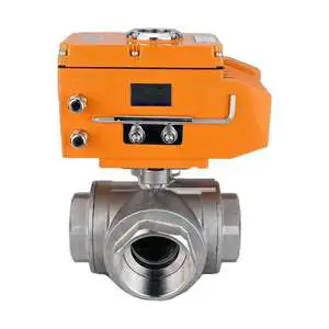 Stainless steel AISI 316 Ball Valve DNOVA BV3232P(4pc)-SP-3WT-T-ISO-H threaded npt/bsp manual