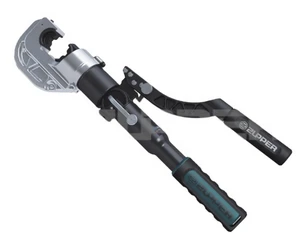 HZ-400 Manual Hydraulic Crimping Tool with Safety System C-Type Head Hexagon Crimping Cu 16-400mm Range 120KN Force 42mm Stroke