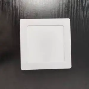 Hot Selling LED Panel Light 12W Square Surface 6500K AC127-240V Modern Aluminum Indoor Light