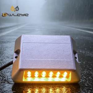 OWLEYE LRSA2 Easy-Install LED Tunnel Light 2-Screw Fixation IP68 Protection Aluminum Construction External Power Flashing Light