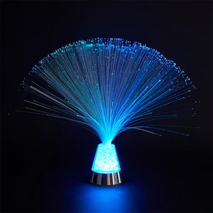 Party Bar Decor Beautiful Romantic LED Lamp Color Changing LED Fiber Optic Nightlight Lamp Small Night Light