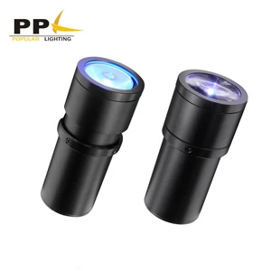 Professional Single Head RGBW LED Spotlight | 4-Color Mixing Stage Light | DMX512, 15-50° Zoom | for Events & Stage Shows