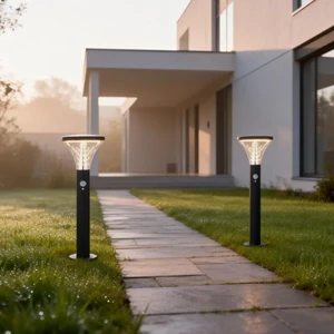 Outdoor Bright Landscape Solar Lawn Light Waterproof Ip65 Solar Powered Led Solar Garden Pathway Lights for Yard Walkway Decor