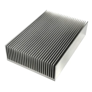 High Power Aluminum Profile Heat Sink 80(W)*27(H)*120(L)mm 80W Heat Sink With Dense Cooling Fins