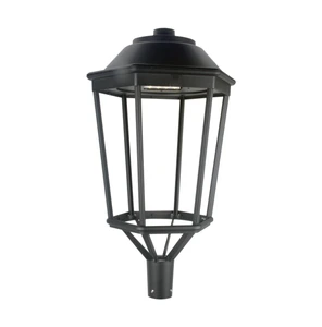 New Romanico Classical Aluminum Outdoor AC LED Garden Lamp with 360 Beam Angle for Villa Yard IP66 Waterproof 5-Year Warranty