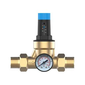 Brass Manual Pressure Balance Valve With Adjustable Handle For Water Pressure Reduction And Flow Control Long Life
