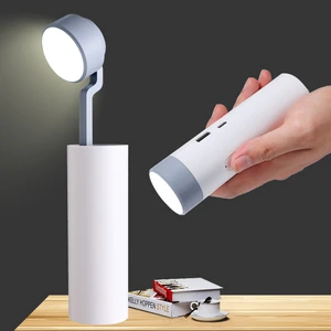 Intelligent Foldable Motion Detective Rechargeable LED Reading Desk Small Night Lights Emergency Lamp Flashlight Room Light
