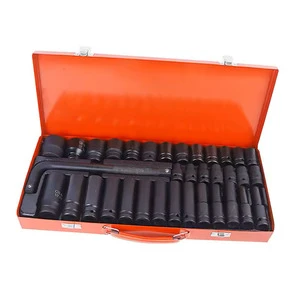 Deep Air Impact Metric 1/2 Inch 35 in 1 Wrench Impact Wrench Deep Socket Set
