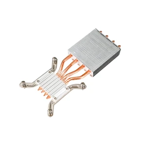Custom 4 Heat Pipe Aluminum Fin Heat Sink Module | High Efficiency Cooling for All-in-One PCsGaming Consoles & Mini PCs