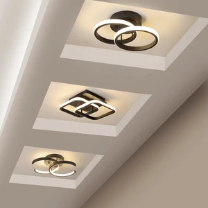 Nordic Creative Entryway Ceiling Light Modern Minimalist LED Corridor Entrance Hall Cloakroom Staircase Balcony Lighting Fixture