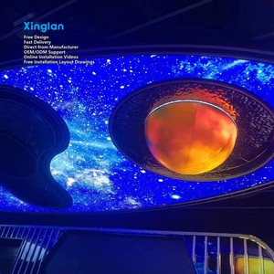 LED Light Box Aluminum Alloy Frame For Hanging Indoor/Outdoor Ceiling High Brightness Dustproof Long Life Durability
