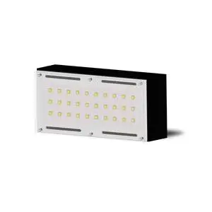 Premium 40W Weatherproof LED Flood Lamp 6000K Pure White High Brightness Protective Exterior Guard Light Tool