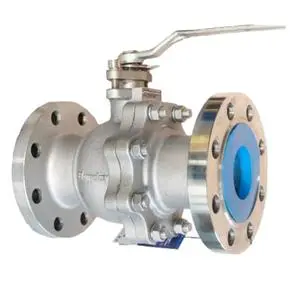 SS304 Flanged Floating Ball Valve Q41F-16P Manual Soft Seal Heavy Duty For Oil Gas Water Pipeline