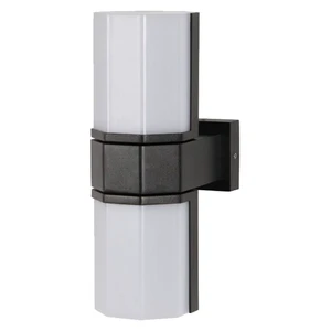 5W 10W Plug-In Dimmable Minimalist Warm White LED Aluminum Garden Outdoor Wall Light with Middle Size