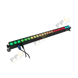 Aluminum Housing 24x12w Led Wall Washer Light Dmx Rgbw Wall Washer Light for Stage
