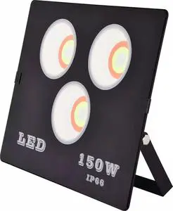 Professional Modern Design Outdoor Waterproof Spotlight Backyard Security Warehouse Ip66 Reflector 150w High Lumen Flood Light