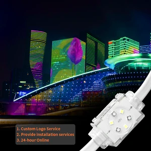 2904 48V Outdoor Waterproof Amusement Park Lighting Decoration Point Light Source Building Bridge Outline Decoration Pixel Light